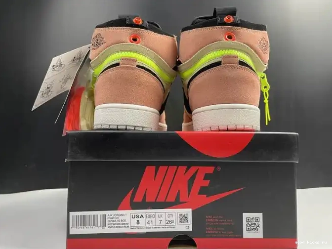 80% Off Sale Air CW6576-800 Switch Peach High 1 Jordan 0505